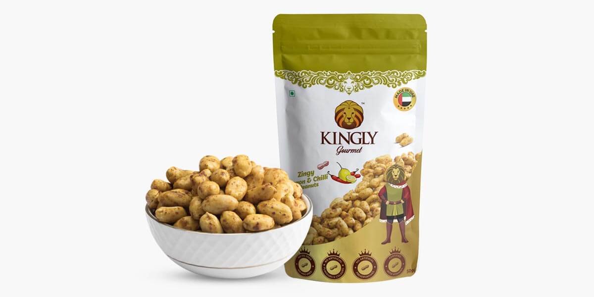 Zingy Lemon & Chilli Peanuts